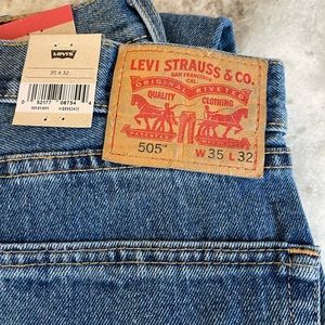 Men’s 505 Levi jeans